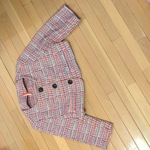 Imperial Cropped Tweed Jacket Y2K